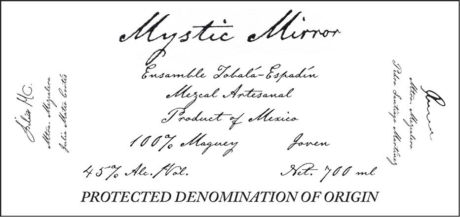 Mystic Mirror Label
